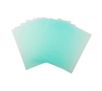 HpLive Lot de 10 lentilles de rechange pour casque de soudure, coque de protection transparente en polycarbonate pour casque de soudeur (133 x 114 mm)