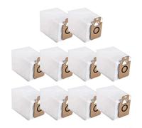 HpLive Lot de 10 sacs d'aspirateur en non-tissé de rechange pour Conga 5500, Hurricane Station et Flex - Grande capacité