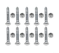 HpLive Lot de 10 vis et écrous pour souffleuse à neige Ariens 510015 51001500 et Snapper 3865 709155 pour modèles ST420-ST924