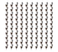 HpLive Lot de 100 boîtes d'engrais pour bonsaï - Paniers de protection pour plantes de jardin - Avec couvercle en plastique - Pour orchidées, fleurs, petites plantes - Empêche la perte d'engrais par