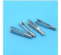 HpLive Lot de 12 Embouts de Tige de Chape en métal M2 pour Assemblage d'avion à voilure Fixe RC (M2)