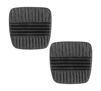 HpLive Lot de 2 coussinets en caoutchouc pour pédale de frein et d'embrayage Noir 5,6 x 5,6 cm Compatible avec NISSAN Patrol MQ Y60 Pour FORD Maverick DA 49751-NI010 Couvercle de pédale Accessoires de