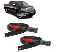 HpLive Lot de 2 gouttières de toit compatibles avec CrewMax 2007-2021, joint de rechange en caoutchouc