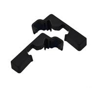 Hplive Lot de 2 housses de rail de siège avant conducteur gauche et droite en plastique, compatibles avec Ford Transit MK8 à partir de 2014, Ford Transit Custom à partir de 2012, ainsi que pour Ford