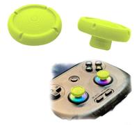 HpLive Lot de 2 manettes de rechange pour manette de jeu Anbernic RG406VH, matériau PLA durable, taille compacte 1,4 x 1,4 x 0,7 cm, facile à brancher (vert)