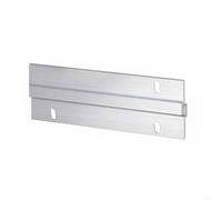 HpLive Lot de 2 rails de suspension en forme de Z en alliage d'aluminium, support de panneau mural pour images, miroirs et panneaux publicitaires, revêtement anti-rouille (15,2 cm)