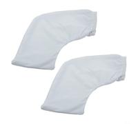 HpLive Lot de 2 sacs filtrants en nylon dense pour aspirateur AIPER Pilot H1, 180 pores fins, réutilisables, légers 20 g, installation facile, compatible avec les piscines hors sol et hors sol, blanc