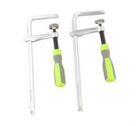 HpLive Lot de 2 serre-joints en fonte et acier haute résistance pour rails de guidage, fixation précise