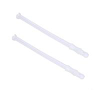 HpLive Lot de 2 tubes d'aspiration de lait de rechange 157 mm en silicone pour machines à café ECAM/ESAM/ETAM entièrement automatiques Latte Crema Système de lait (2 pièces)