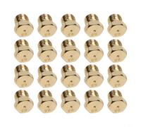 HpLive Lot de 20 adaptateurs de gaz, buses de gaz butane, buses de brûleur propane, kit de diaphragme pour brûleur GPL, buse de rechange, adaptateur de cuisinière à gaz pour réchaud à gaz
