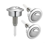 HpLive Lot de 3 chasse d'eau double débit avec bouton poussoir pour Siamp pour Optima 49 WC Twyford Vitra
