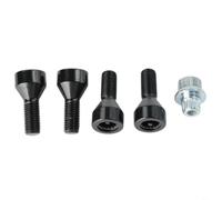 HpLive Lot de 4 boulons de roue sphériques pour M14 x 1,25 avec ne 60 ° pour BMW, X1/X3/X4/X5/X6, Z4, pour I3, I8 pour Mini (M12 x 1,5)