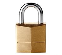 HpLive Lot de 4 cadenas en laiton résistant aux intempéries robuste cylindre à 4 broches pour abris de jardin, clôtures, appareils de stockage 3 x 4 x 04 cm (CAD30)