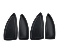 HpLive Lot de 4 capuchons d'interrupteur de porte noirs pour Chevrolet Malibu 2016-2018 Intérieur Avant Arrière Gauche Droit Pièce de rechange Montage direct Plastique Durable