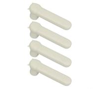HpLive Lot de 4 housses de poignée de porte en silicone, gant de dessin animé, absorption des chocs, protection contre le bruit, matériau souple, résistant aux rayures, 12,8 x 2,8 x 3,5 cm, pour
