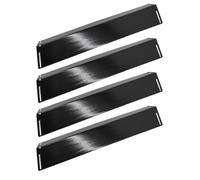 HpLive Lot de 4 plaques de répartition de la chaleur pour barbecue Uniflame GBC1076WE-C pour Charbroil 463210310, 420,5 x 101 x 23,75 mm