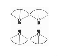 HpLive Lot de 4 protections d'hélices en plastique ABS robuste, design léger avec protection contre les collisions, pour drones DJI Lito1 LitoX1 (noir)