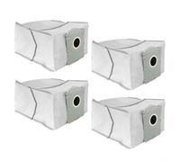 HpLive Lot de 4 sacs d'aspirateur compatibles avec ECOVACS pour DEEBOT T80/T80S et Omini, tissu non tissé, filtre fin haute performance pour 99,97 % de poussière fine, indéchirable