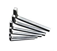 HpLive Lot de 6 clés carrées en forme de L 3-8 mm