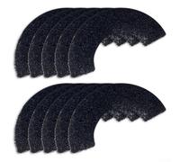 HpLive Lot de 8/10 filtres à charbon actif pour Litter Robot 4, pour litière pour chat, filtration haute densité (10 pièces)