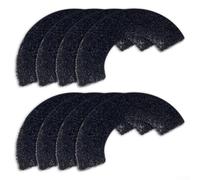 HpLive Lot de 8/10 filtres à charbon actif pour Litter Robot 4, pour litière pour chat, filtration haute densité (8 pièces)