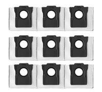 HpLive Lot de 9 sacs d'aspirateur en fibres Meltblown et tissu non tissé pour robot aspirateur Dreame Aqua10 Ultra Roller - Matériau indéchirable