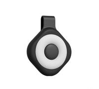 HpLive Lumière magnétique pour selfie : 6 modes de lumière de remplissage pour téléphone portable, portable et mains libres, 6 x 5 x 2 cm Clip-On pour Flash pour appels vidéo/photographie/lecture, ABS