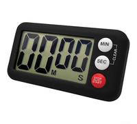 HpLive Minuteur numérique compte à rebours chronomètre 99 min blanc (noir)