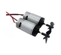 HpLive Moteur de bateau d'appât RC 12 V 550 avec haute vitesse et joint étanche, rotation à gauche et à droite, silencieux et efficace pour bateau de pêche (kit moteur D-Right550)