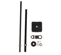 HpLive Mouvement pour horloge murale, kit d'horloge à quartz à couple élevé DIY avec aiguille des heures de 200 mm et aiguille des minutes de 250 mm pour réparation d'horloges murales