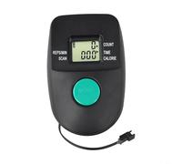 HpLive Ordinateur d'entraînement numérique avec écran LCD pour vélo d'appartement, rameur, fitness, vélo, moniteur de vitesse, noir