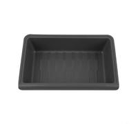 HpLive Organisateur de console centrale Boîte de rangement sous le siège en ABS avec flocage doux pour Tesla Model Y 2021-2024, design anti-rayures et anti-bruit pour un rangement ordonné