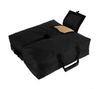 HpLive Oxford Support de sac de sable amovible pour parasol de jardin et de terrasse résistant au vent 46 x 46 x 15 cm pour le camping, la plage et l'extérieur