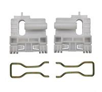 HpLive Paire de clips de lève-vitre arrière pour Liberty 2002-2006 OEM 68059647AA Matériau blanc ABS Remplacement