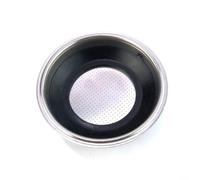 HpLive Panier à filtre à café, passoire à café en acier inoxydable pour machine à café, passoire fine précise pour expresso aromatique, pour 1 ou 2 tasses (double tasse)