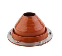 HpLive Passe-tuyau de poêle pour tente, four de tente, passage de tuyau résistant à la chaleur, tuyau de poêle, tente Joint de cheminée en silicone (1 pièce)