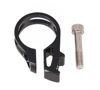HpLive Pince de levier de vitesse de vélo en alliage d'aluminium pour SRAM XX X9 pour X7 X0 pour XX1 X01 pour Eagle pour interrupteur GX Ouverture de montage 22 mm Noir (pince + boulon)
