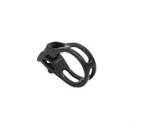 HpLive Pince de levier de vitesse de vélo en alliage d'aluminium pour SRAM XX X9 pour X7 X0 pour XX1 X01 pour Eagle pour interrupteur GX Trigger Bar Clamp Ouverture de montage 22 mm Noir (pince)