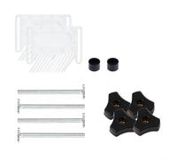 HpLive Planche à ressorts, rail de guidage en bois pour scie circulaire de table, scie à ruban et table de fraisage, avec plage réglable de 0 à 10 cm (B)