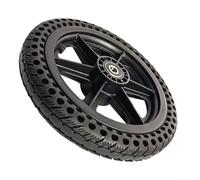 HpLive Pneus fixes de 12 pouces - 12 x 1,5 - Pour fauteuil roulant électrique et scooter senior - Pneu en caoutchouc solide - Sans chambre à air - Idéal pour une utilisation en extérieur - Noir