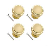 HpLive Poignée de meubles, poignée de tiroir, poignée de tirage, ferrures de cuisine, design géométrique unique, poignée cylindrique ergonomique, 28 x 27 x 20 mm, pour armoire et commode, alliage de