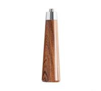 HpLive Poignée de porte-filtre en bois de noyer massif avec raccord fileté M10 pour machines à expresso - Pièce de rechange - Aspect bois robuste - Design classique pour barista et usage domestique (C
