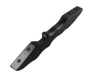 HpLive Poignée en bois amovible pour le tir à l'arc, noir Split Straight Pull Riser avec design ergonomique, 350 g, idéal pour les sports de plein air et le tir à la cible
