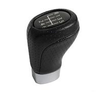 HpLive Pommeau de levier de vitesse 6 vitesses en cuir pour BMW Série 1 E81 E82 E87 F20, Série 3 E30 E36 E46 E90 F30, Série 5 E28 E34 E39 E60, X1 E84, X3 E83 F25, X5 E53, Z. 4 E85. Couleur : noir