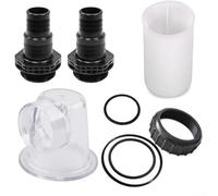 HpLive Pompe de filtration pour pompe de circulation SPS25 SPS50 SPS75 SPS100 avec couvercle de pré-filtre Joint torique Raccordement de pompe