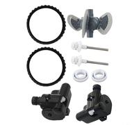 HpLive Pool Tune Up Kit R0796200 Pour Zodiac Pour BARACUDA MX8 MX6 Avec Moteur R0524900 Et Chaînes Améliore Navigation Montage Facile 9 Pièces En Caoutchouc Métal