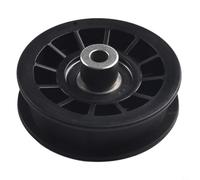 HpLive Poulie de courroie de tracteur tondeuse à gazon 532194327 194327 pour Craftsman Roue plate de rechange pour tondeuse à gazon Diamètre 3-1/2"