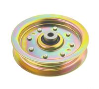 HpLive Poulie de renvoi plate, poulie de renvoi plate de rechange pour Cub Cadet 756-04129B de 96/117/127,2 cm