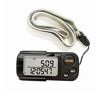 HpLive Pour déambulateur avec clip et corde d'allée pour mesurer les pas ou compter, kilomètre électronique, chronomètre, calories, podomètre