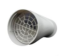 HpLive Raccord de tuyau d'évacuation d'air de climatisation mobile - 15 cm - Adaptateur de raccordement pour climatiseurs portables avec filet de protection